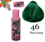 Crazy color semi-permanent 100 ml pine green