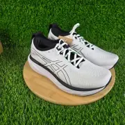 Asics Mens Gel-Nimbus 25 White Black Running Shoes Size 8.5 NIB