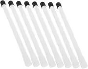 Ciieeo 8pcs Tire Valve Extension: Universal Plastic Tire Valve Stem Rods Extenders - Air Inflation Accessory for Cars Scooter Motorcycles Bicycles