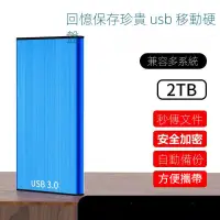 在飛比找樂天市場購物網優惠-（免運快出）SSD真容量行動硬碟 1TB 2TB 2.5吋 