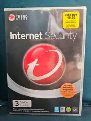 Trend Micro Internet Security (Windows 8/Mac/And/iOS, 3 Devices Protected) NEW