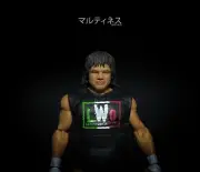 EL DANDY WCW 3D PRINT LWO PAINTED MATTEL ELITE LATINO WORLD ORDER WWE