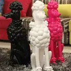 Europeans Dog Poodle 45Cm Big Craft Sculpture Limited Statue Figure Limited New