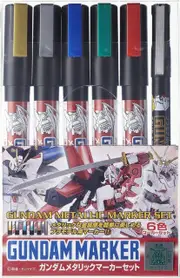 GSI Creos Gundam Metallic Marker Set (6pcs)