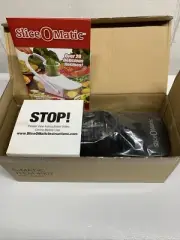 SliceOMatic As Seen on TV Slicer & Julienne Machine - New