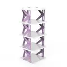 Plastic Installation-free Shoe Rack Storage Shoe Rack Folding Shoe Cabinet