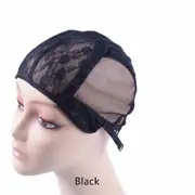 1pc Adjustable Straps Lace Full Mesh Wig Cap Making Wigs Weaving Caps Hair Net