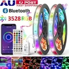 10M 3528 RGB LED Strip Lights Bluetooth Music APP Remote Control 12V Power Full