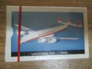 Vintage TWA COLLECTORS SERIES Playing Cards LOCKHEED 749 1950 Sealed Box