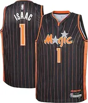 Outerstuff Jonathan Isaac Orlando Magic Gray #1 Kids Youth 8-20 Alternate Swingman Jersey