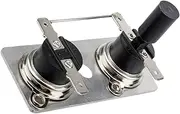 RV Hot Water Heater Parts - Water Heater Cutoff Valve | Thermostat Replacement Button Control Thermal Components for Shower