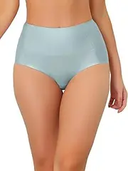[Allegra K] Women's Tummy Control Hipster Underwear High-Waisted Breathable Brief