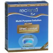 Reclens Multi Purpose Solution 2 X 500ml (With Lens Case)