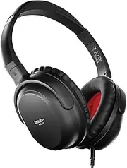 LINDY 20424 NC-60 Active Noise Cancelling Headphones, Black