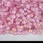 SS3-SS30 Hot Pink Rose Non Hot Fix Rhinestone Flatback Crystals Beads 3D Nail Ar