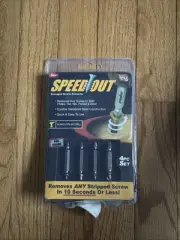 NEW Ontel SpeedOut Damaged Screw Extractor & Bolt Extractor - As Seen On TV