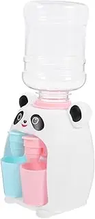 Kisangel Adorable Cartoon Mini Water Dispenser for Funny Panda Design Role Play Safe Material Creative Drinking Fountain for Imaginative Play and Home Decor