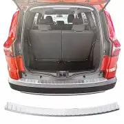 Chrome Rear Bumper Protector BRUSHED S.STEEL For DACIA JOGGER 2021 ONWARDS