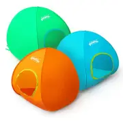 Portable Cat Cube, Pop Up Pet Tent, Collapsible Interactive Cat Toys, Outdoor...