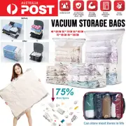 New Vacuum Storage Bags Clothes Sealer Bags Space Saver Storage Seal Compressing