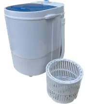 Portable Top Load Mini Washing Machine Spin Dry Laundry Capacity 7lbs 180W