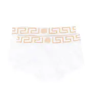 Versace Greca Border 2-Pack Trunks 3,5,6,7 White