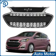 1 Piece For 2019-22 Chevrolet Spark BLK&Chrome Front Bumper Upper Grill 42687998 (for: Chevrolet)