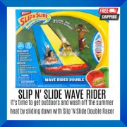 Slip 'N Slide Triple and Double Racer BONUS Slide Boogies Backyard Water Slide
