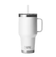 YETI Rambler V2 Insulated Mug with Straw Lid - 35oz/1000ml - White
