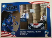 2020 DECISION JOE BIDEN GAFFES "THE NEXT PRESIDENT, BARACK AMERICA!" INSERT CARD