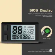 E-bicycle 510S LCD Display for BBS01/BB02/BBSHD Mid Drive Motor 24V 36V 48V 52V