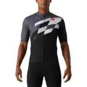 Castelli Tabula Rasa Limited Edition Jersey Men's M,L,XL,2X,3X new blk, grey/RED