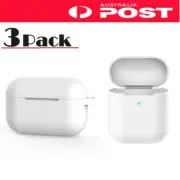 3 Pack For Apple AirPods 1 2 3 Pro 2nd 3rd Generation Silicone Skin Cover Case