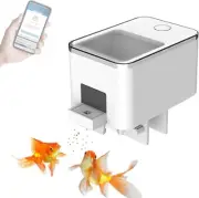 Automatic Fish Feeder, Wifi Intelligent Timing Automatic Feeder Aquarium Goldfi