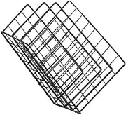 TOGEVAL Multipurpose Metal Storage Rack Mail Holder Book Organizer for Desks Tables and Countertops Stylish Electroplated Finish for Letters Documents