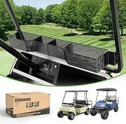 10L0L Golf Cart Front Inner Basket, Foldable Dash Storage Tray Organizer for EZGO TXT RXV/Club Car DS Precedent Tempo, Enhance Your Golf Cart Storage