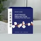 Protect-A-Bed, Premium Cotton-Terry Mattress Protector, Waterproof, 5-sided, ...