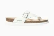 Mephisto Women's Helen Silver Condor 070 Adjustable Strap Sandals