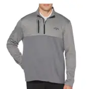 NEW Callaway Men's Tech Fleece Quarter Zip Pullover Size 2XL $85 Retail