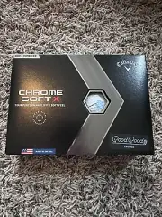 Callaway Limited Edition Chrome Soft X Truvis Good Good Golf Balls (1 Dozen)
