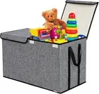 Big Toy Chest Storage Box Foldable Fabric Basket Bin Organizer Kids Dog Toddlers