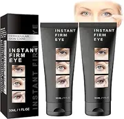 Verticalox Temporary Firming Eye Cream,Instant Firm Eye Cream, Temporary Eye Tightener for Lifting Sagging Skin, Eye Cream for Puffiness And Bags Under Eyes,Wrinkles,Fine Lines，Dark Circles (2 pcs)