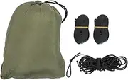 XIASABA Outdoor Nylon Fabric Single Hammock with Mosquito Net
