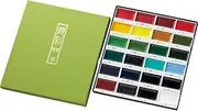 Kuretake MC20/24V Gansai Tambi 24 Colours Watercolor Paint Set