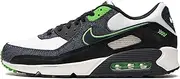 Nike Air Max 90 Se, Black/Obsidian-scream Green, 13 US