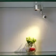 3W LED Jewelry Picture Light Battery-Powered Portable Table Lamp Switch Showcase