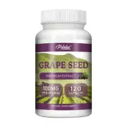 Grape Seed Extract 100mg-Antioxidant,Cardiovascular & Immune Health,Elastic Skin