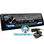 JVC KD-X480BHS DIGITAL MEDIA RECEIVER BLUETOOTH USB ANDROID AUX MP3 SIRIUS NEW