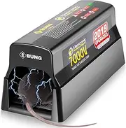 [Ebung] Electric Mouse Trap and Rat, Rodent, Chipmunk Zapper That Work— Instant and Humane Rodent Mice Killer – Powerful 7000 V Electrical Beam – Mess-Free Operation – Works Safe and Durable
