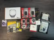 DSLR Camera Accessories Bundle Lens Remote Timer SD Cards Adapters & Other-Canon